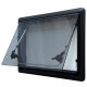 Flat / Flush Cassette Camper Window with Blackout Blinds &Fly Net Screen
