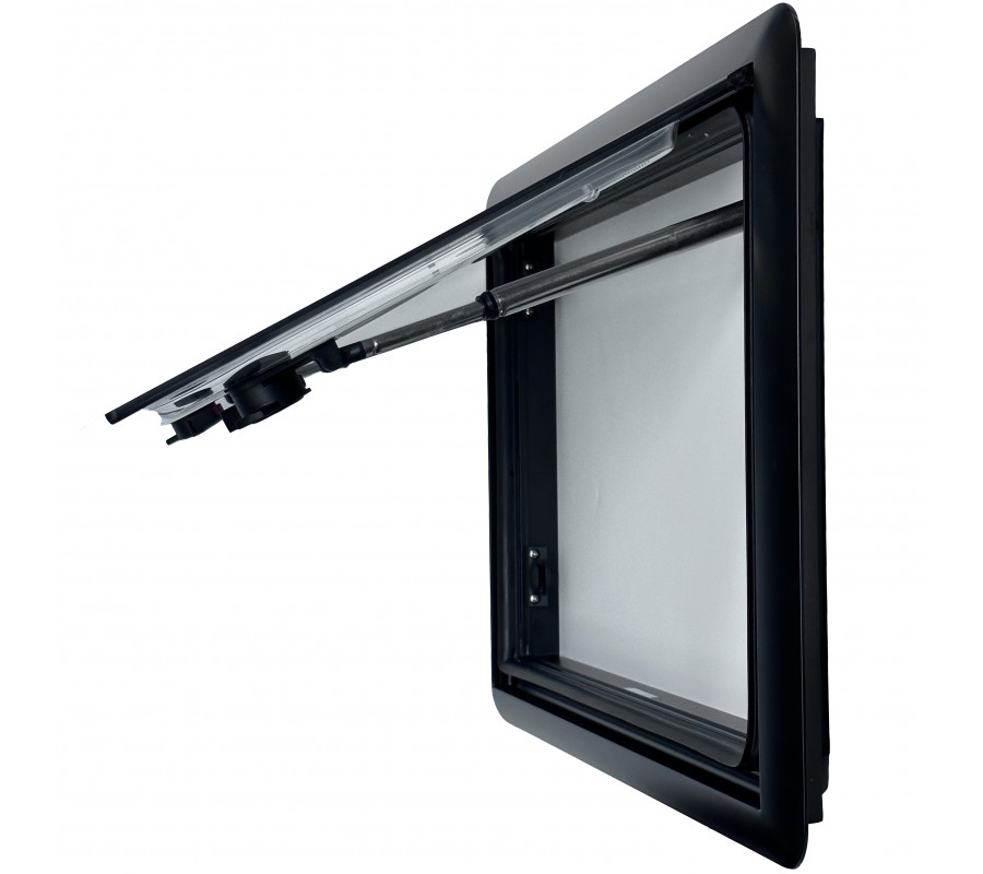 Flat / Flush Cassette Camper Window with Blackout Blinds &Fly Net Screen