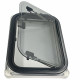 Round Edged Cassette Camper Window with Black out Blinds and Fly Net Screens