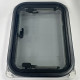 Round Edged Cassette Camper Window with Black out Blinds and Fly Net Screens