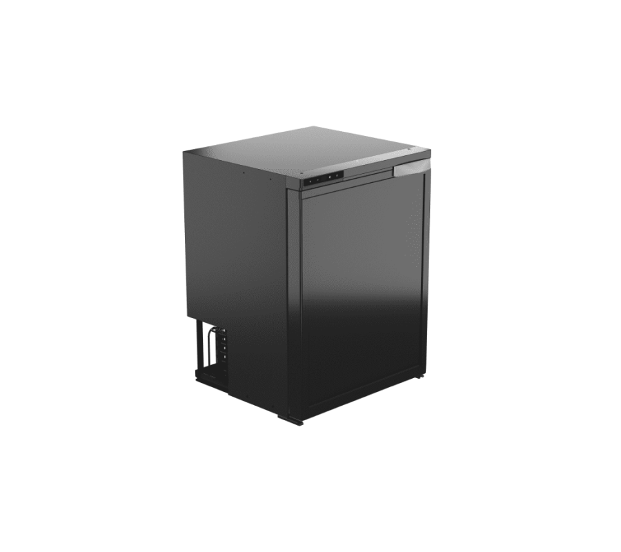 44L DC 12/24V Camper Fridge Motorhome Caravan Refrigerator Freezer Black