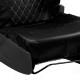 Tailored Heavy Duty Full Set 9pc Diamond Quilted Black Seat Covers For Ford Ranger T6