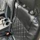 Ford Transit Custom 2013-ON Tailored Diamond Quilted Leather Seat Covers