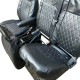 Ford Transit Custom 2013-ON Tailored Diamond Quilted Leather Seat Covers